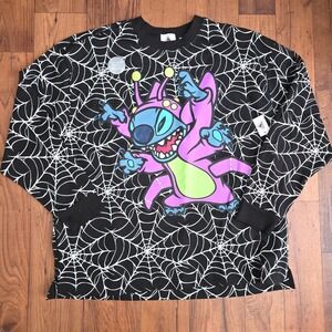NWT Walt Disney World Stitch Halloween Long Sleeve Shirt (Spirit Jersey Like)‎